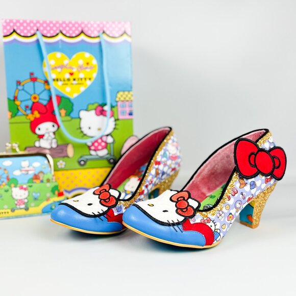 Irregular Choice x Sanrio Kindhearted Soul Hello Kitty Heels – Size 40 / - Picture 6 of 6